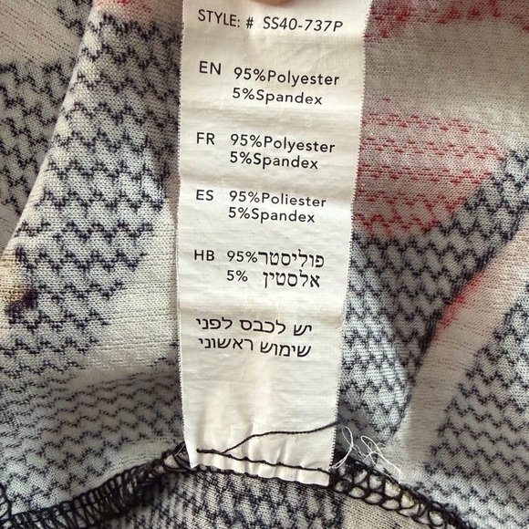 Revamped Bold Black, Pink and Red Floral Soft Blazer - Picture 3 of 8